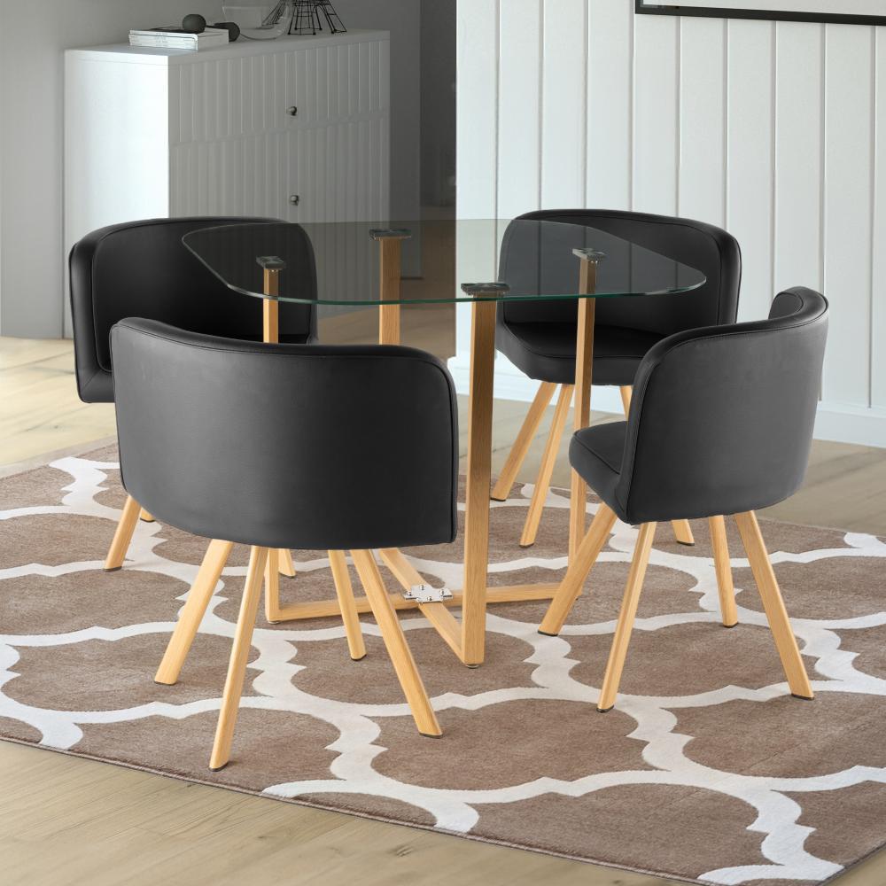 Wakefit Tomillo 4-seater dining Set