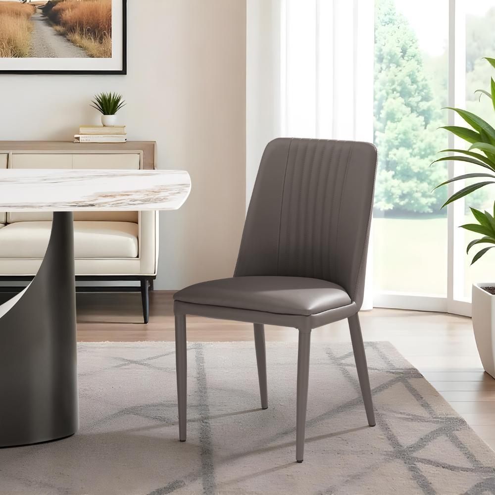 Wakefit Taco Dining Chair Set of 2 - Tan