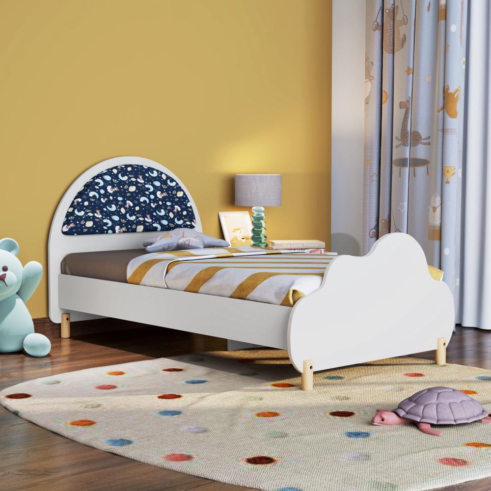 Wakefit Hues Engineered Wood Kids Bed.