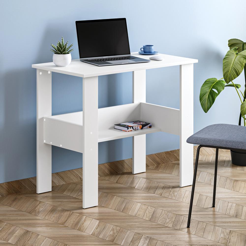 Wakefit Engineered Wood Study Table | Columbian Walnut Colour With Free Of Cost Installation