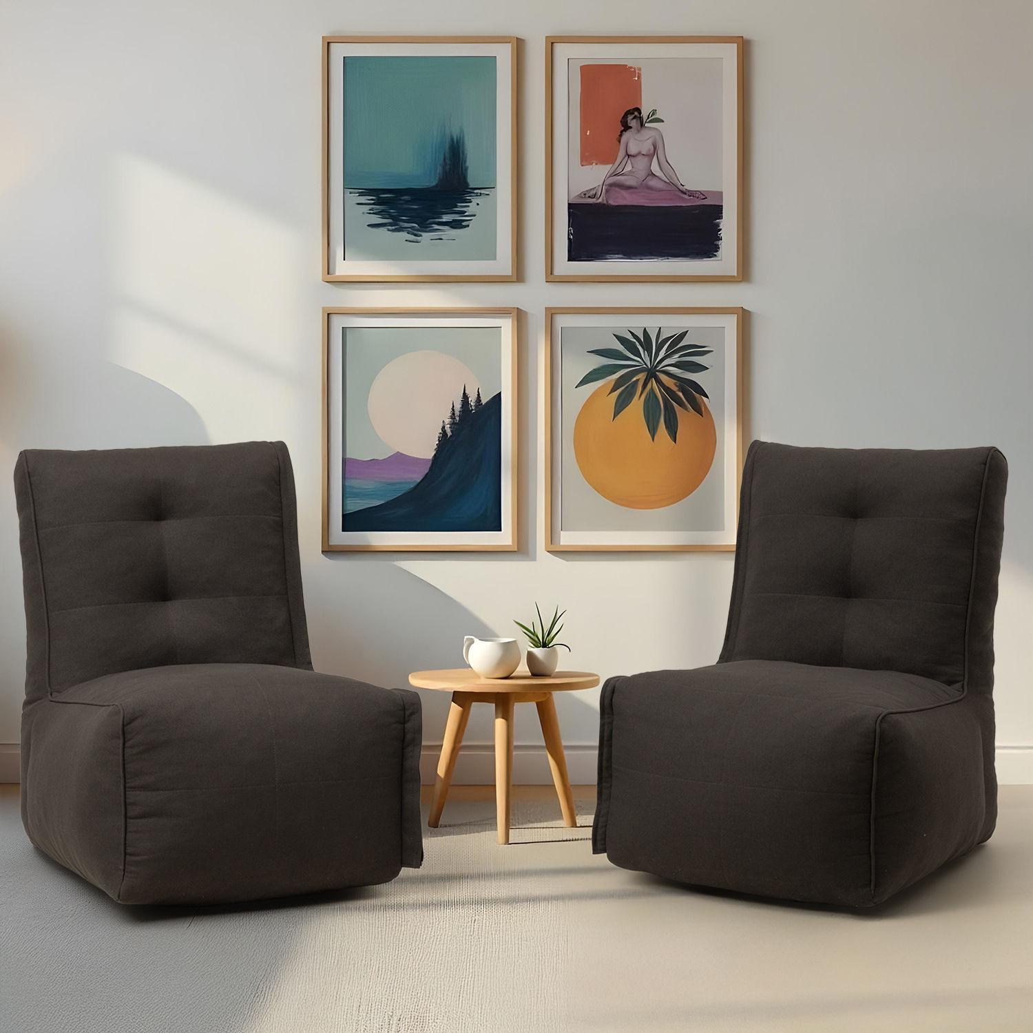 Wakefit Cirro Modular Two-Seater Sofa in Soft Ash Grey, Stylish Low-Floor Design for Any Roomsuede couch material|leather couch sofa|buying sofa