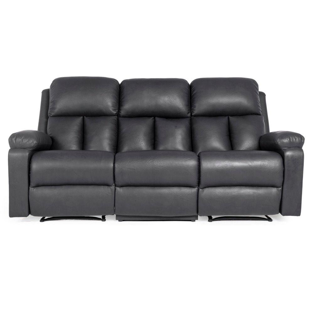 Wakefit Stargazer Recliner - 3 Seater - Marble Grey