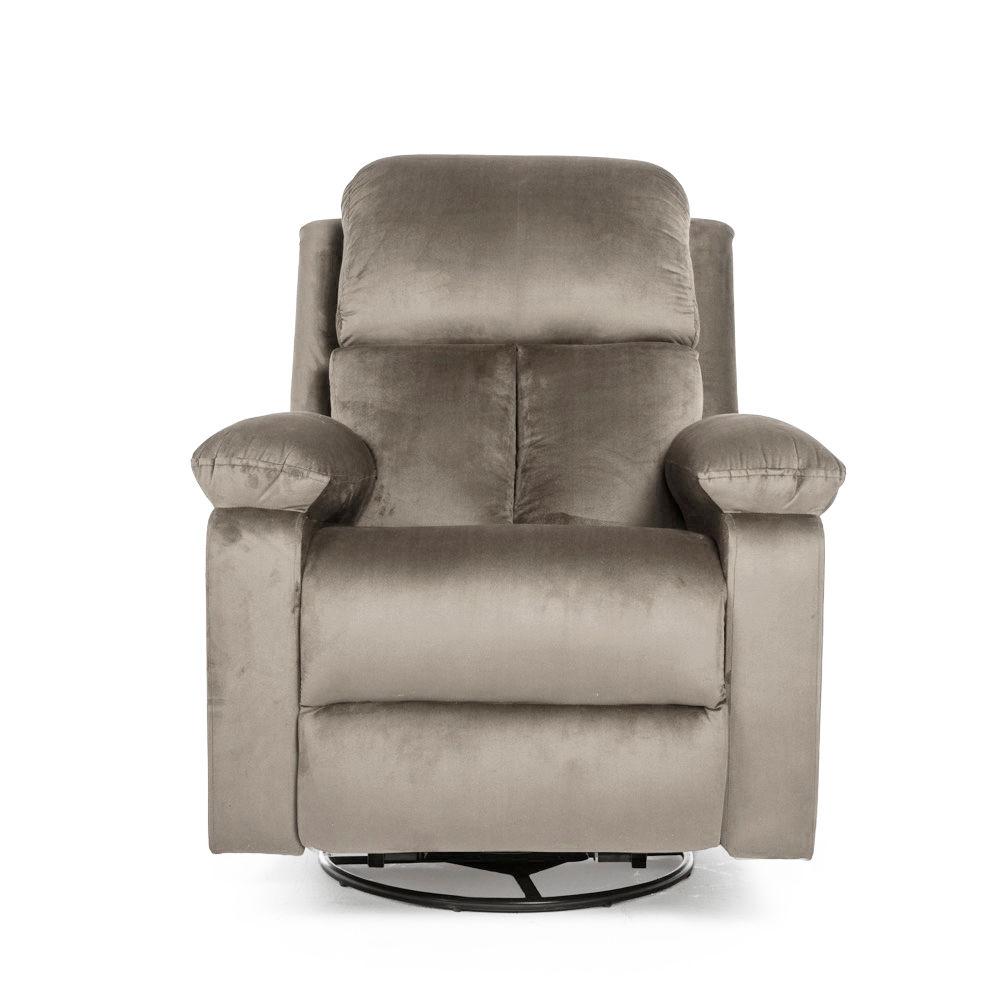 Wakefit Recliner | Velvet Stone Design, Velvet Recliner | 1 seater