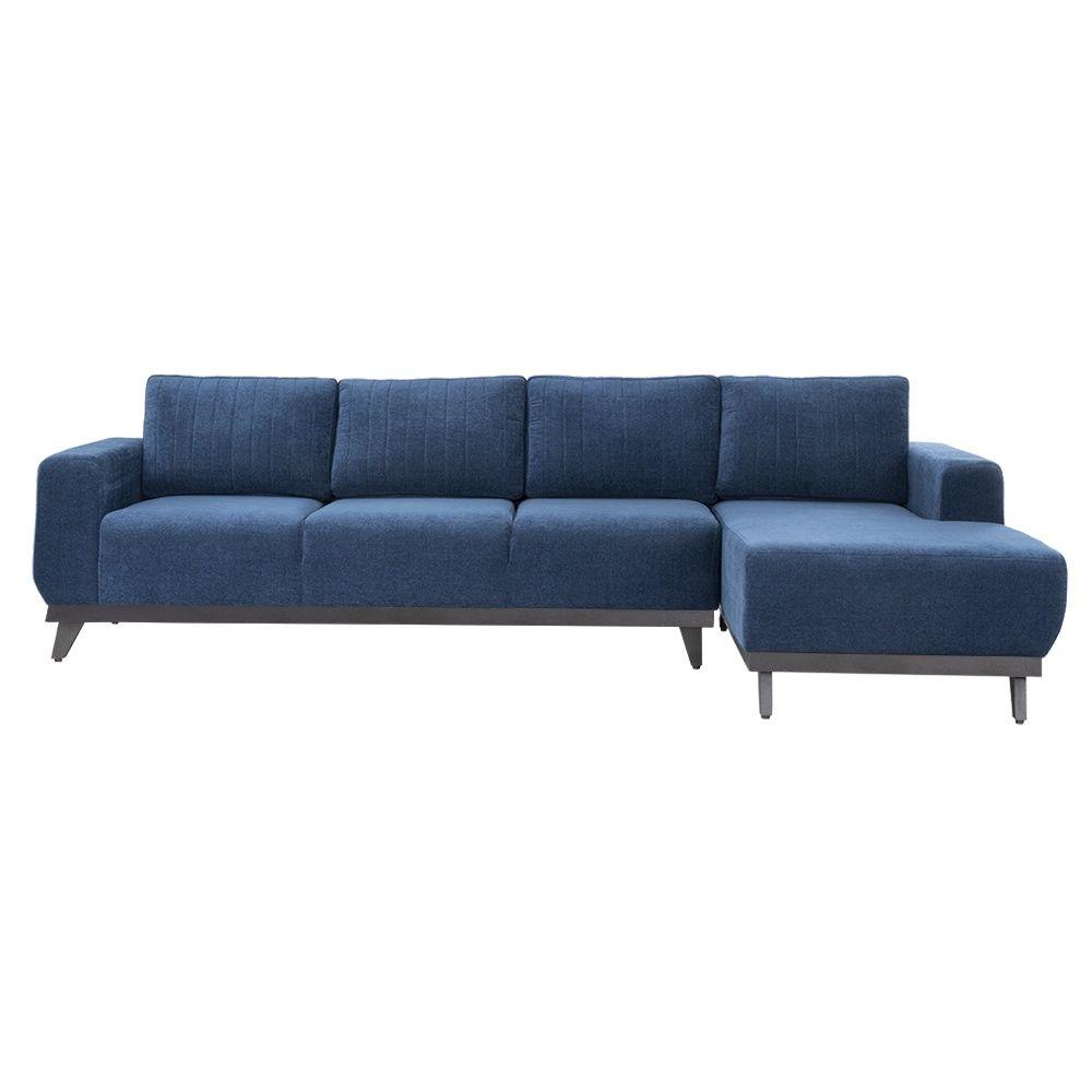 Wakefit Barcelona L Shape Sofa Set (3 Seater + Right Aligned Chaise)