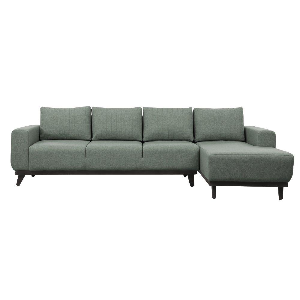 Wakefit Barcelona L Shape Sofa Set (3 Seater + Right Aligned Chaise)