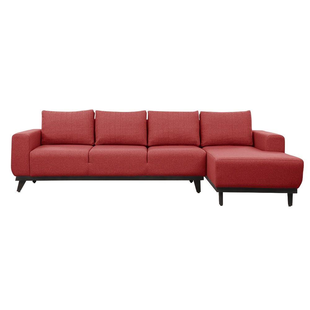 Wakefit Barcelona L Shape Sofa Set (3 Seater + Right Aligned Chaise)